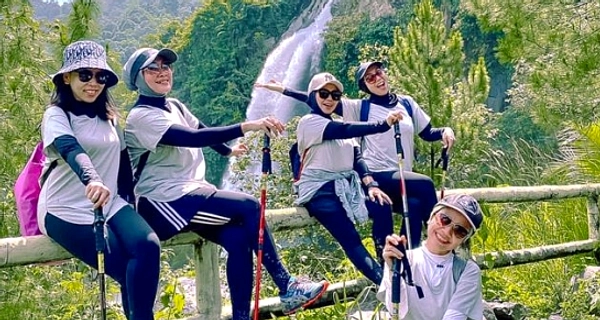 Sentul Menayangkan Lima Rute Trekking Terbaik di Kemarau