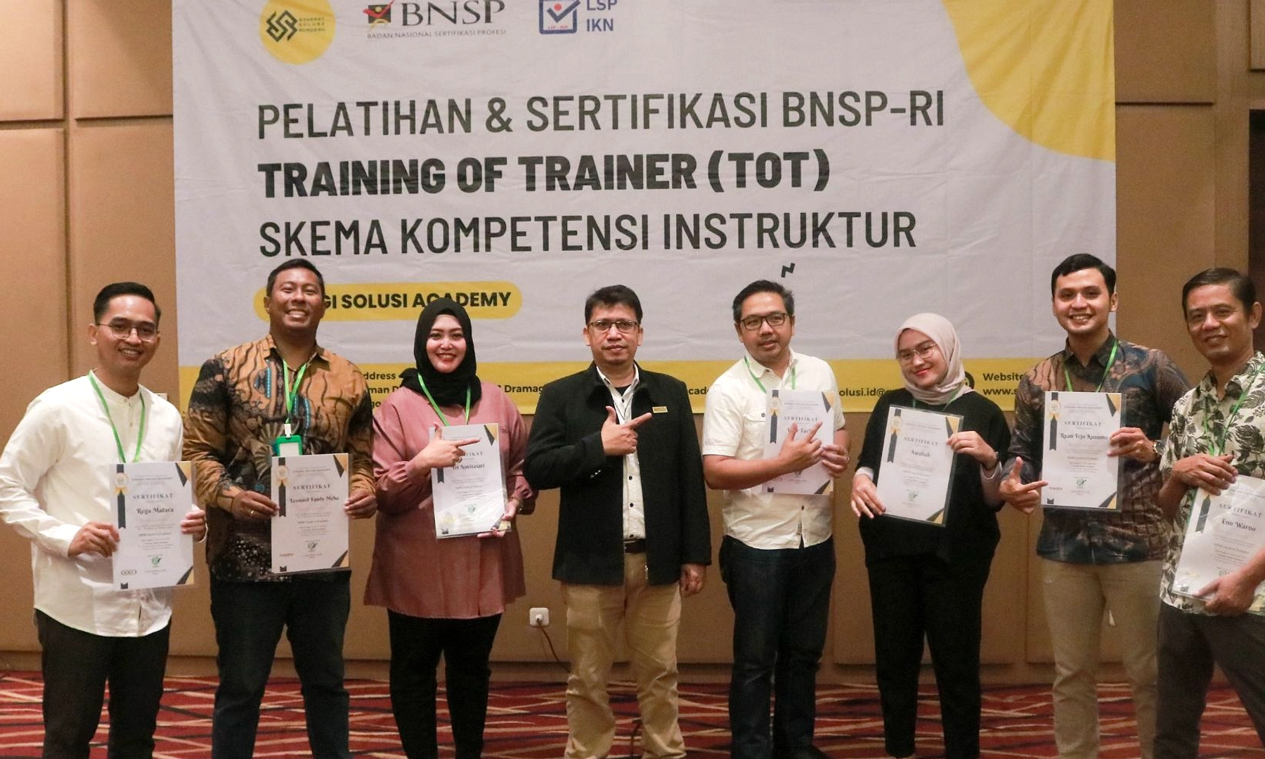 Sertifikat BNSP Kini Jadi Syarat Wajib Trainer Perusahaan