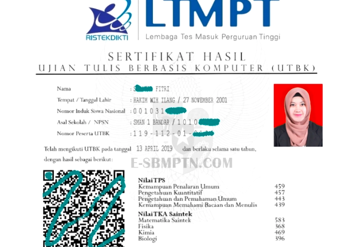 Sertifikat UTBK Buka Pintu Kampus Meski SNBT Tidak Memuaskan