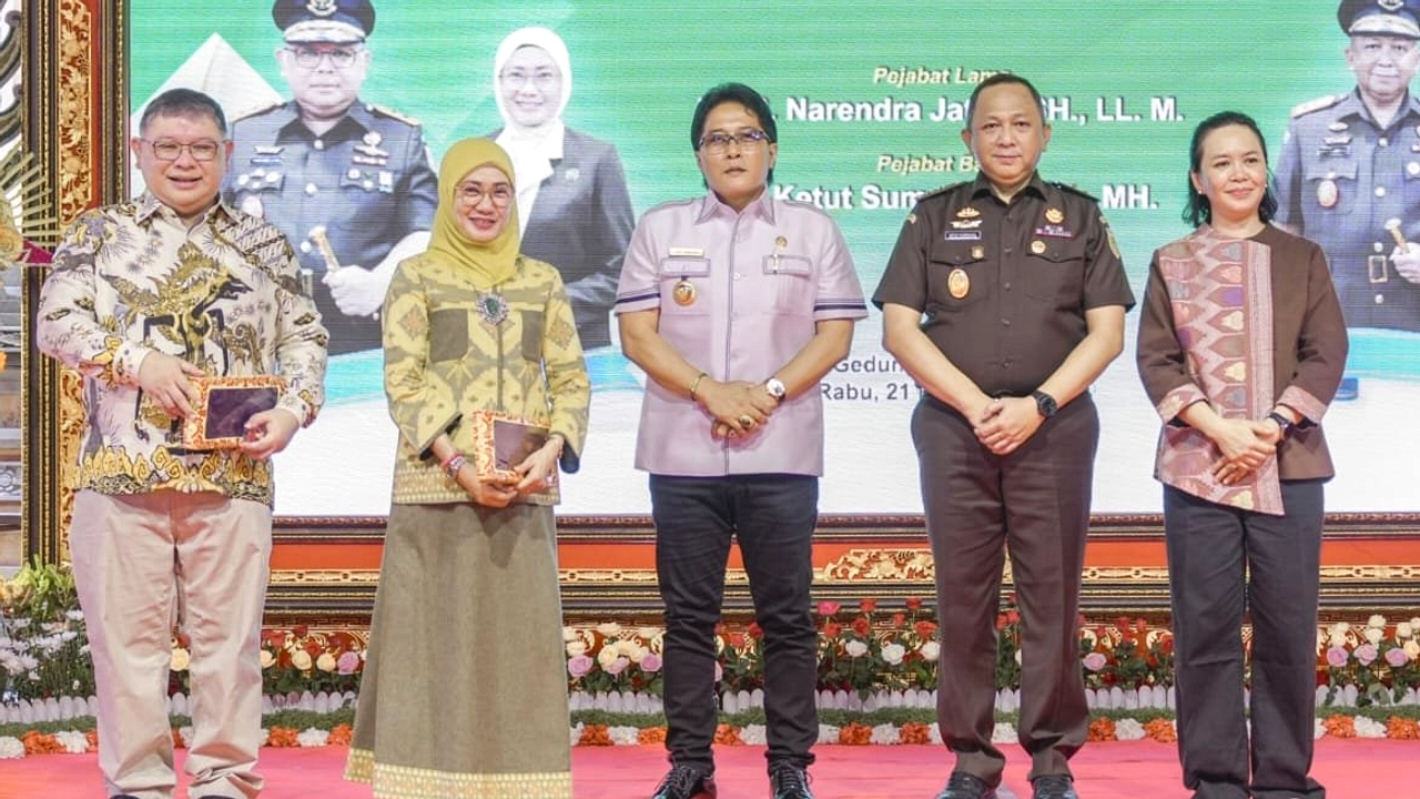 Setiawan Budi Cahyono Dilantik Kepala Kejaksaan Tinggi Bali
