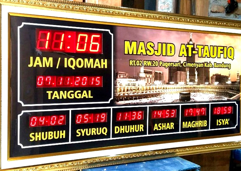 Sholat di Bandung 27 Mei 2026: Jadwal Subuh sampai Isya'