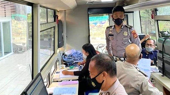 SIM Keliling Tiba di Badung dan Tabanan, Proses Cepat