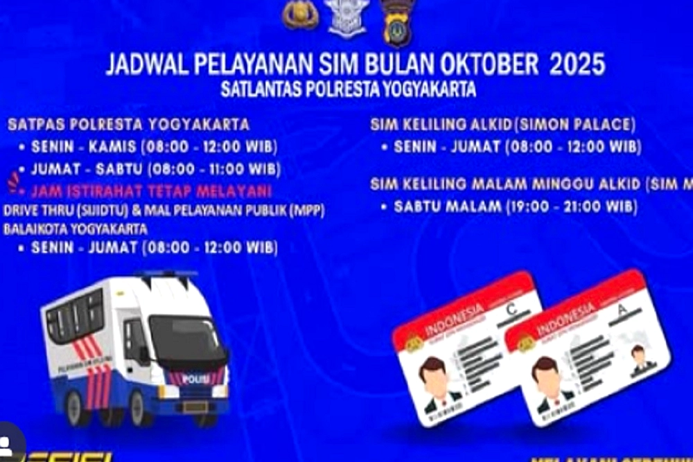 SIM Malam Hadir di Sidoarjo, Perpanjang Usai Magrib