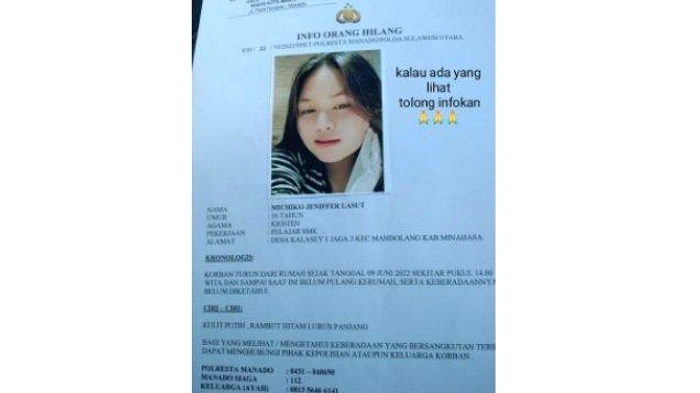 Siswa SMK 18 Tahun Hilang di Karangasem, Terakhir di Motor
