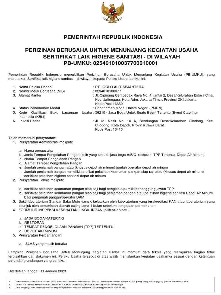 SLHS Wajib di Dapur MBG, Pemerintah Tegaskan Pengawasan