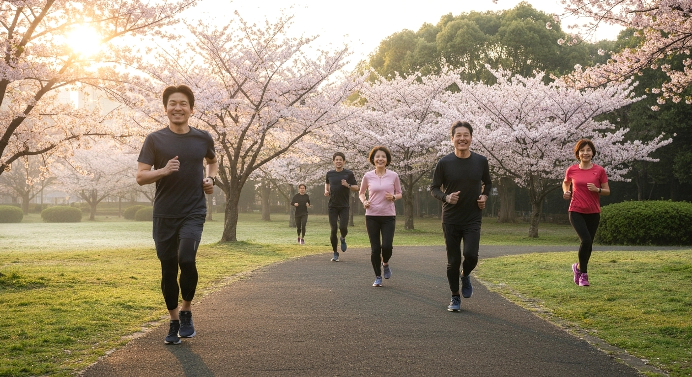 Slow Jogging di Korea Selatan Viral, Lari Santai Bakar Kalori Ganda