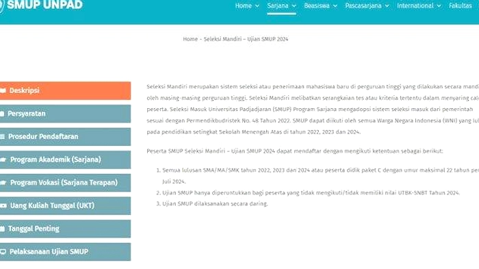 SMUP 2026 Dibuka: Pendaftaran Mahasiswa Baru S1 dan D4