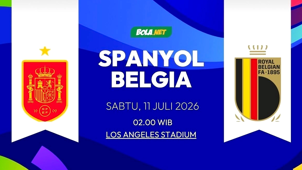 Spanyol vs Belgia Perebutkan Tiket Semifinal Piala Dunia