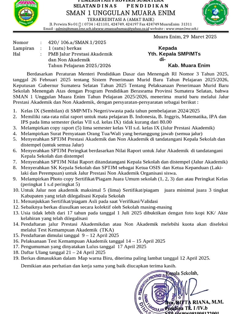 SPMB 2026 Resmi Dimulai: SPTJM Wajib Verifikasi Akun