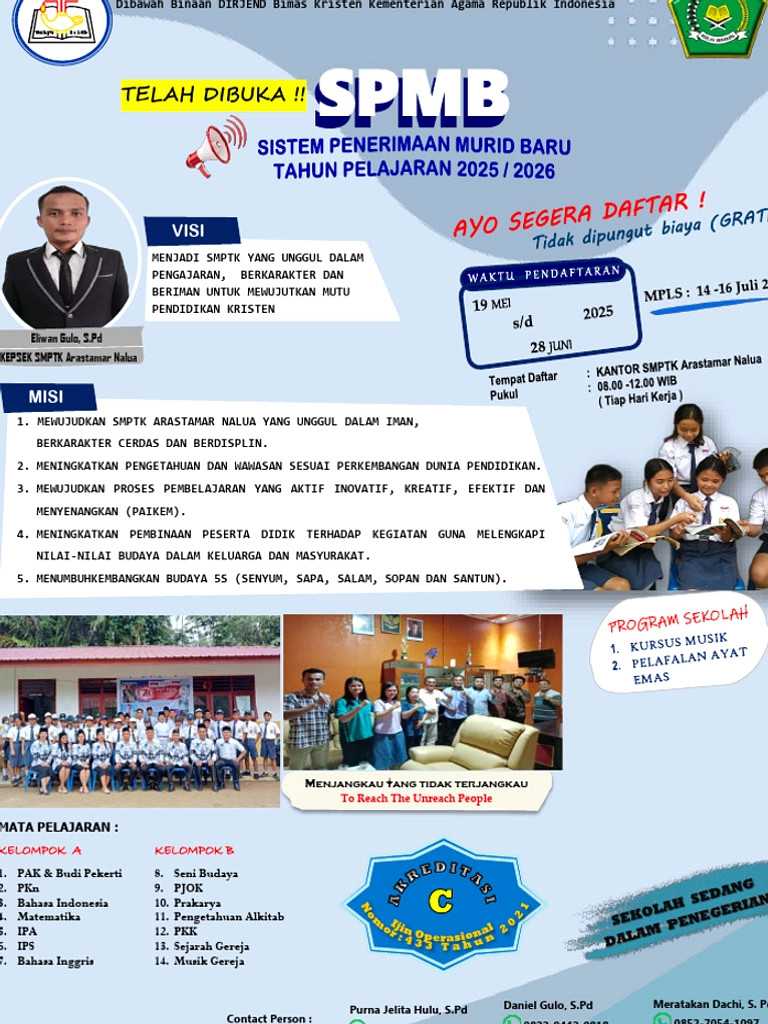 SPMB Badung Diperpanjang, SD/SMP Pendaftar Harus Segera