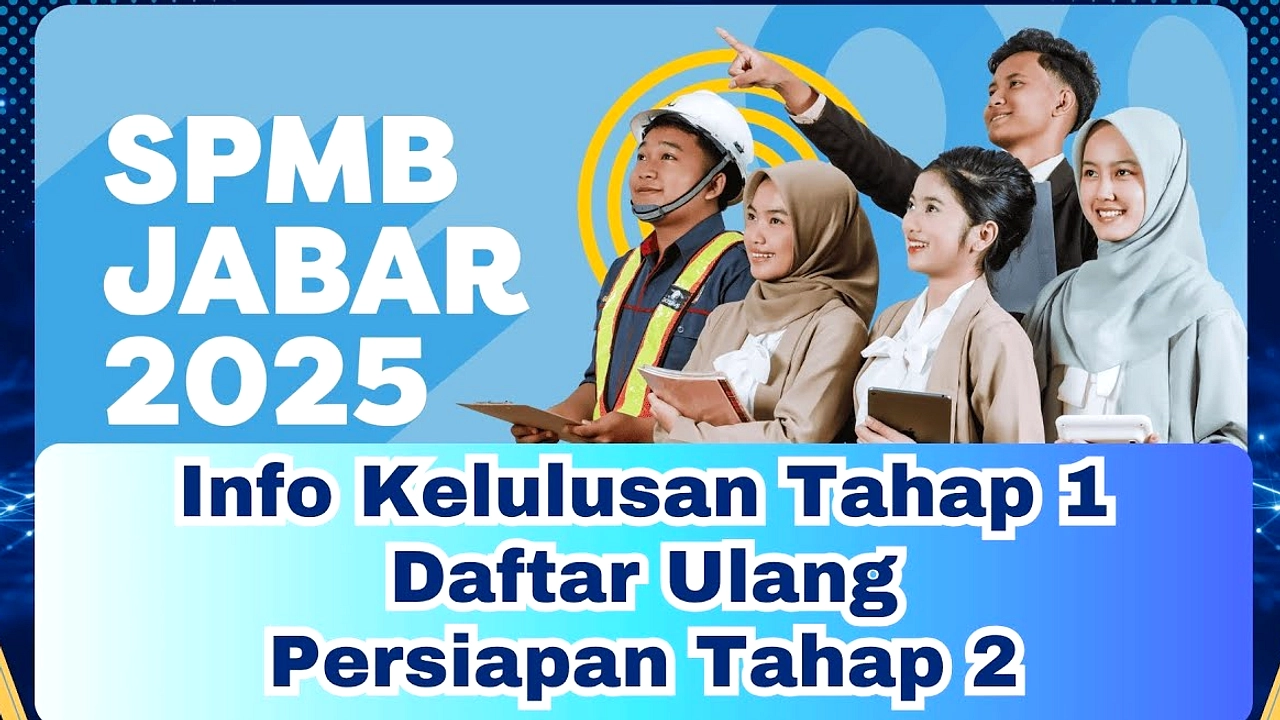 SPMB Jabar 2026: Jadwal Registrasi Tahap 1 dan 2 Dijabarkan