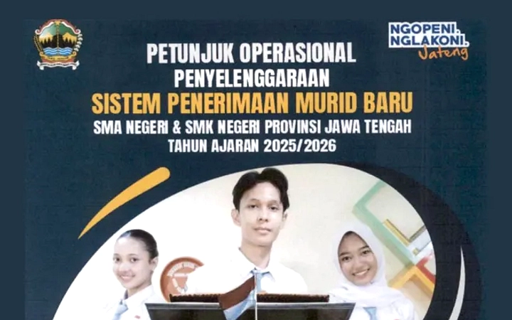 SPMB Jateng 2026 Buka Pendaftaran 15‑18 Juni, Pilih Sekolah