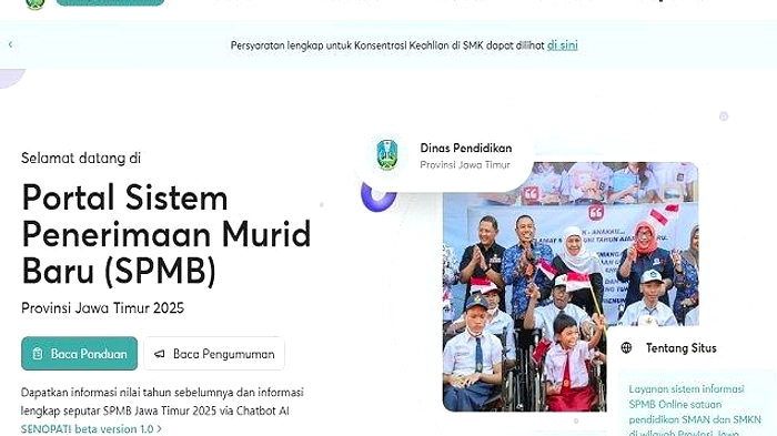 SPMB Jatim Tahap II 2026: Pengumuman Hasil Seleksi 22 Juni