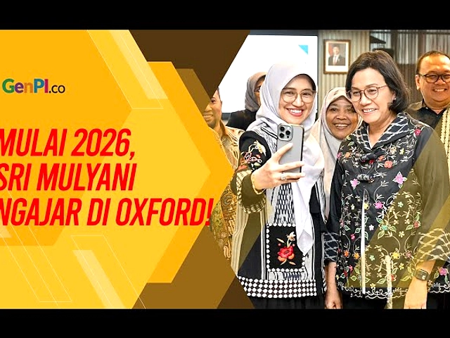 Sri Mulyani: AI Ubah Cara Mahasiswa Belajar di Oxford