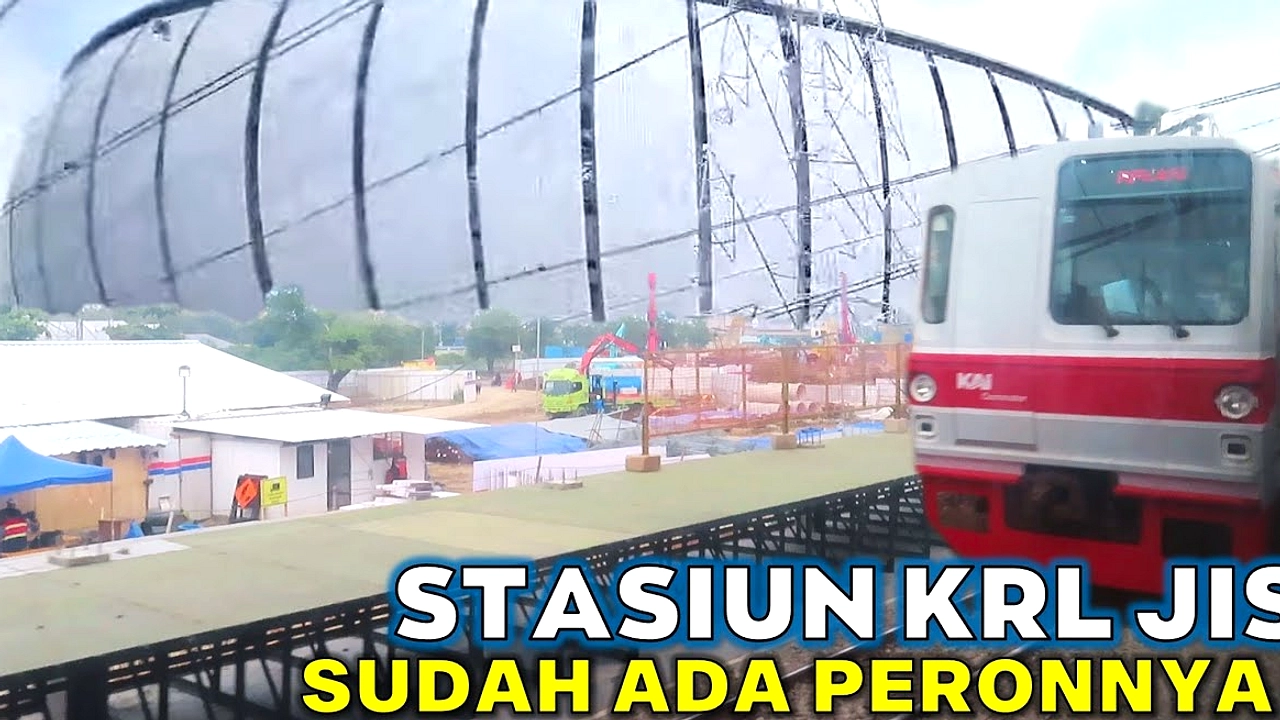 Stasiun KRL JIS Resmi Beroperasi, Satu Peron Saja