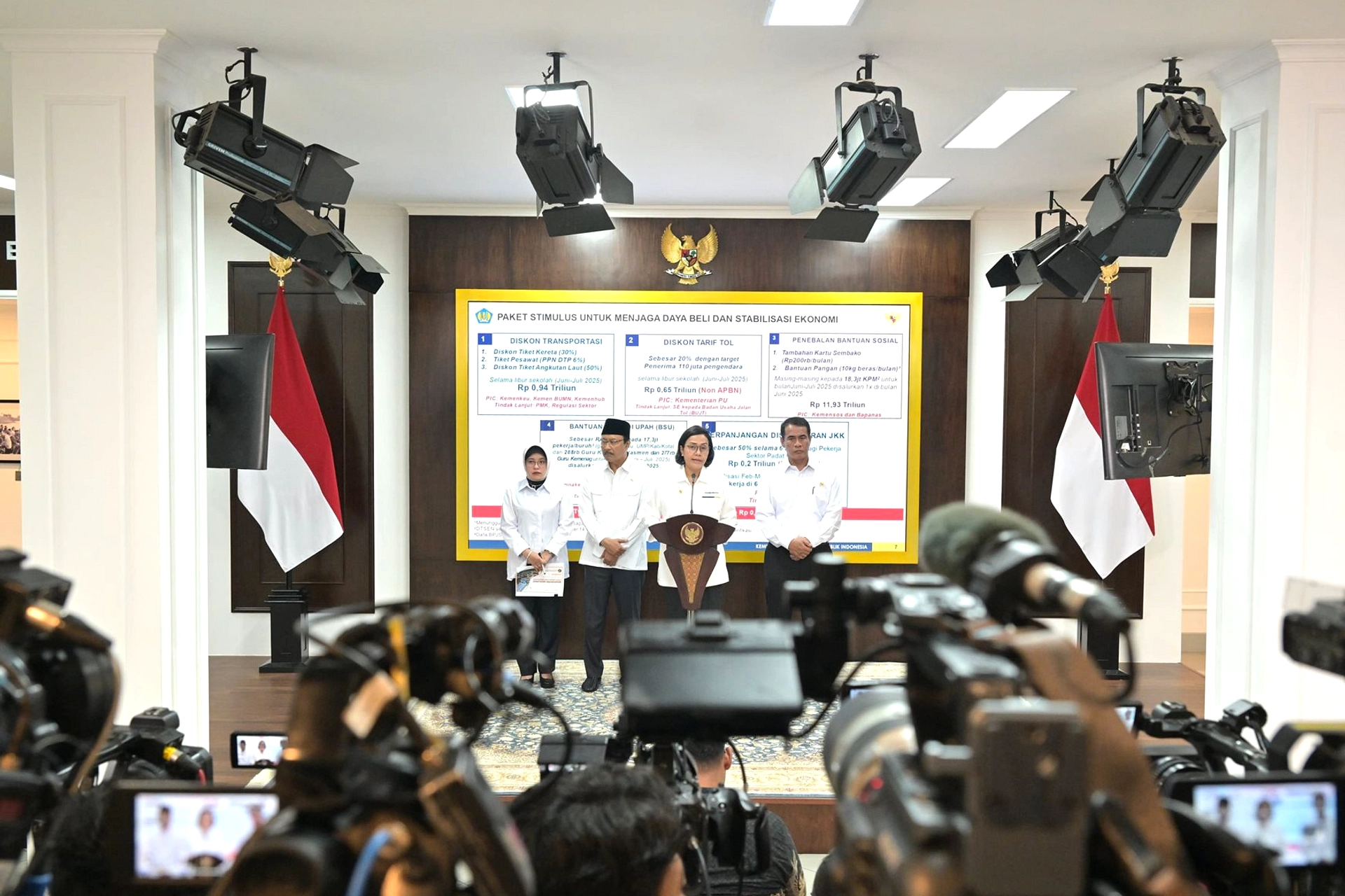 Stimulus Rp26,34 Triliun: Bantuan Beras, Diskon Tiket, dan Magang