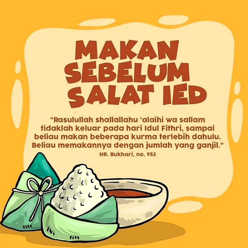 Sunnah Makan Kurma Sebelum Salat Idulfitri, Bukan Wajib