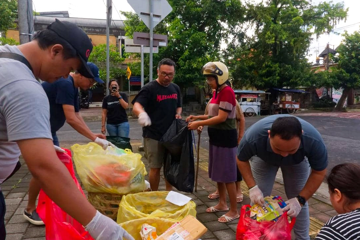 Tabanan: Dropping Point Kumpulkan 288,8 kg Sampah, 80 Warga