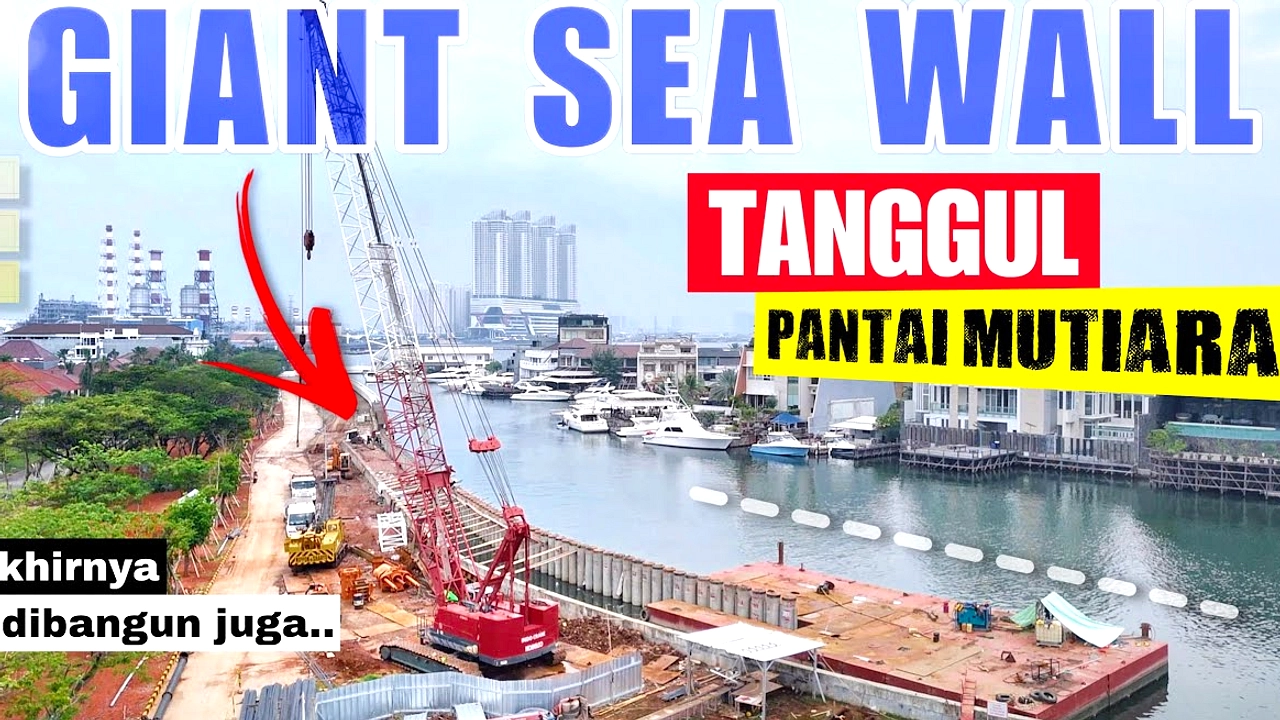 Tanggul Laut Pantura 500 km, Investasi $80 Miliar