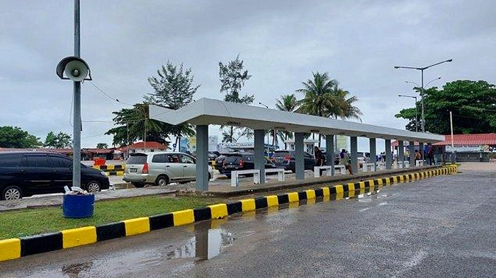 Tanjung Kalian Mentok Normal H‑1 Idulfitri, Pemudik Lancar