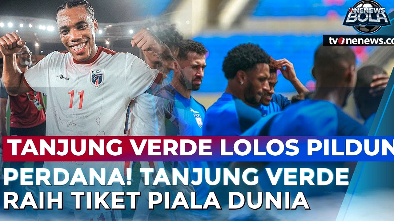 Tanjung Verde Kejutkan Piala Dunia, Imbang Lawan Uruguay