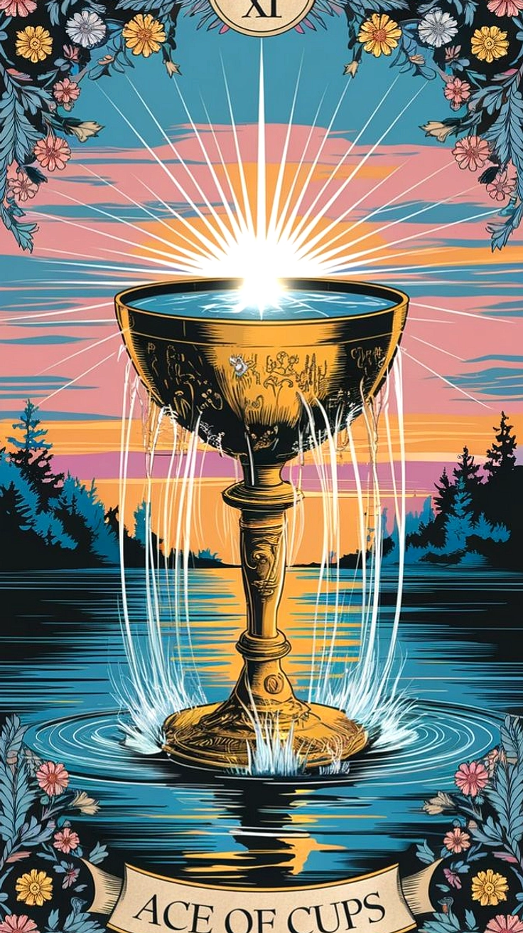 Tarot Harian 2 Juni 2026: Fool, Ace of Cups Terbalik, Seven of Swords
