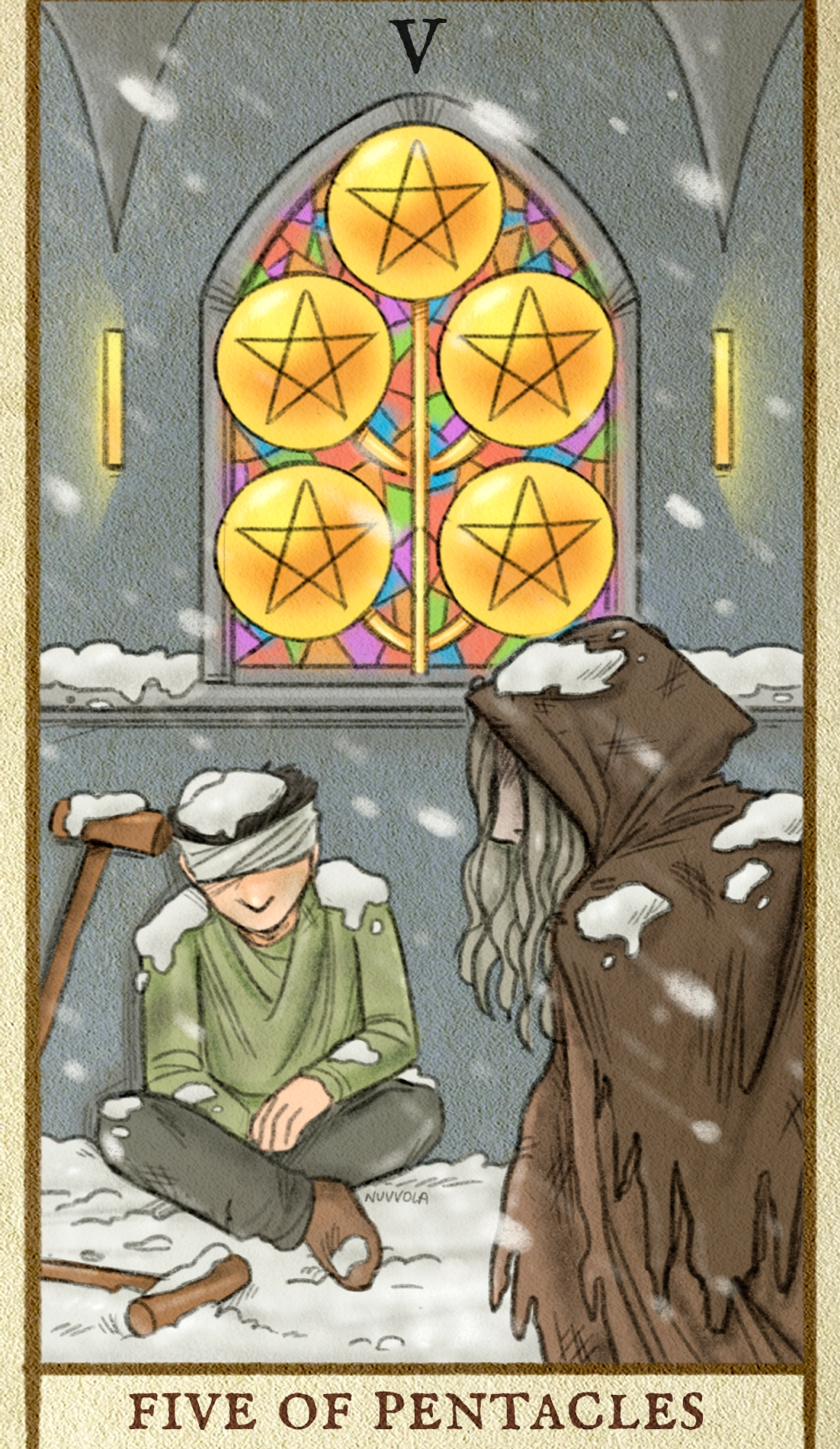 Tarot Harian 8 Juli 2026: The Chariot Terbalik, Five of Pentacles, Page of Cups