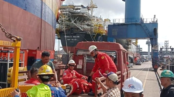 Taruna Poltekpel Malahayati Meninggal Akibat Luka Ledakan Kapal