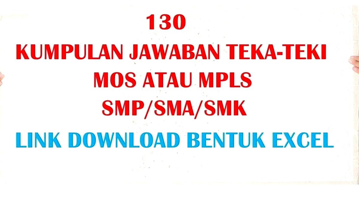 Teka-teki MPLS: Nasi 3T hingga Air 234, Ini Jawabannya