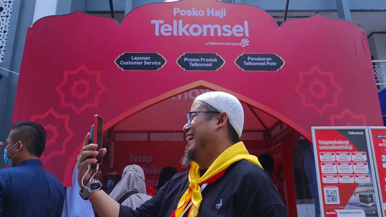 Telkomsel Pasi RoaMAX Haji, Roaming Jemaah Tua Siap