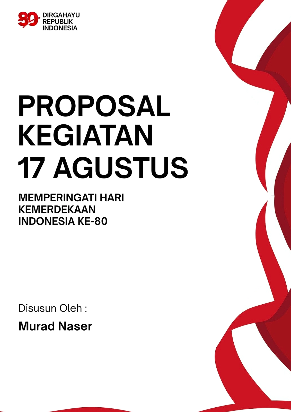 Template Proposal 17 Agustus 2026 Siap Pakai