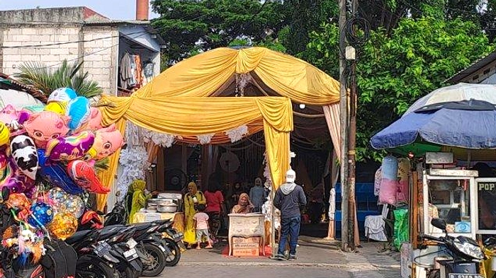 Tenda Hajatan Tutup Jalan Majalaya, Pihak Berkoordinasi Pindah