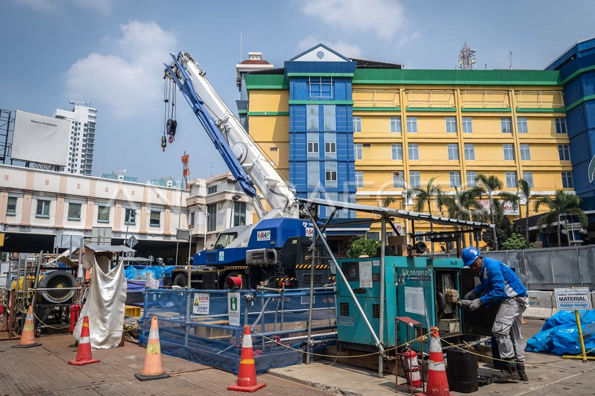 Terowongan MRT Jakarta fase 2A rampung, tembus Stasiun Mangga Besar