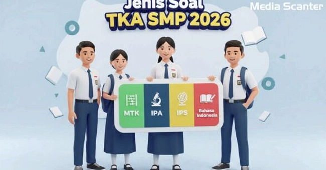 Tes Kompetensi SMP 2026 Mulai 6 April, Jadwal Lengkap