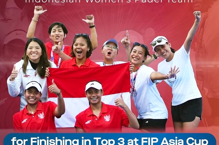 Timnas Padel Indonesia Uji Coba Lawan Kazakhstan