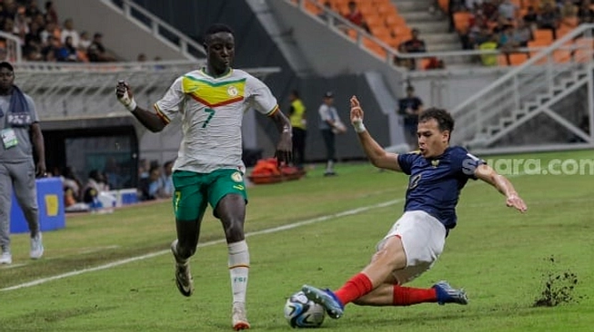 Timnas Prancis Menang 3-1 atas Senegal, Mbappé Dua Gol