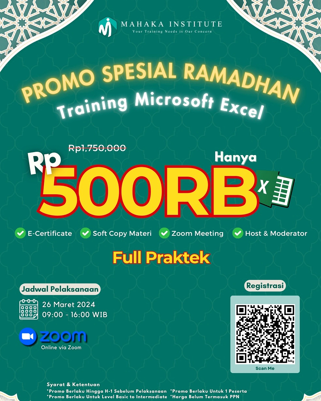 Tingkatkan Skill Excel dan Spreadsheet Selama Ramadhan 2026