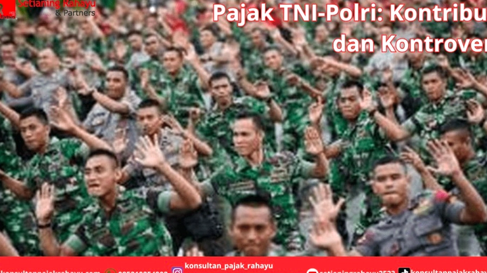 TNI-Polri Diawasi Pajak, Menko Minta Diskusi