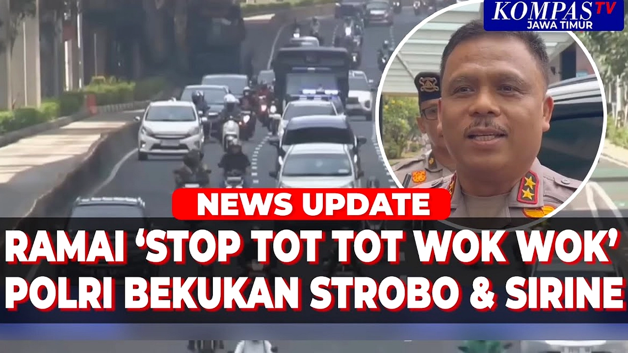 Tot Tot Wuk Wuk: Pengawalan Dilarang, Tol Dipakai Hanya