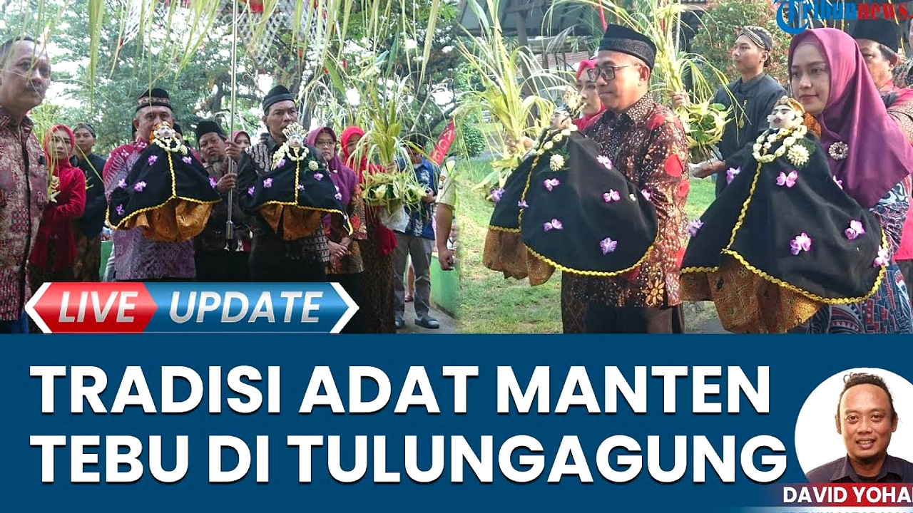 Tradisi Manten Tebu Gelar di Pabrik Gula Mojopanggung 09/05/26