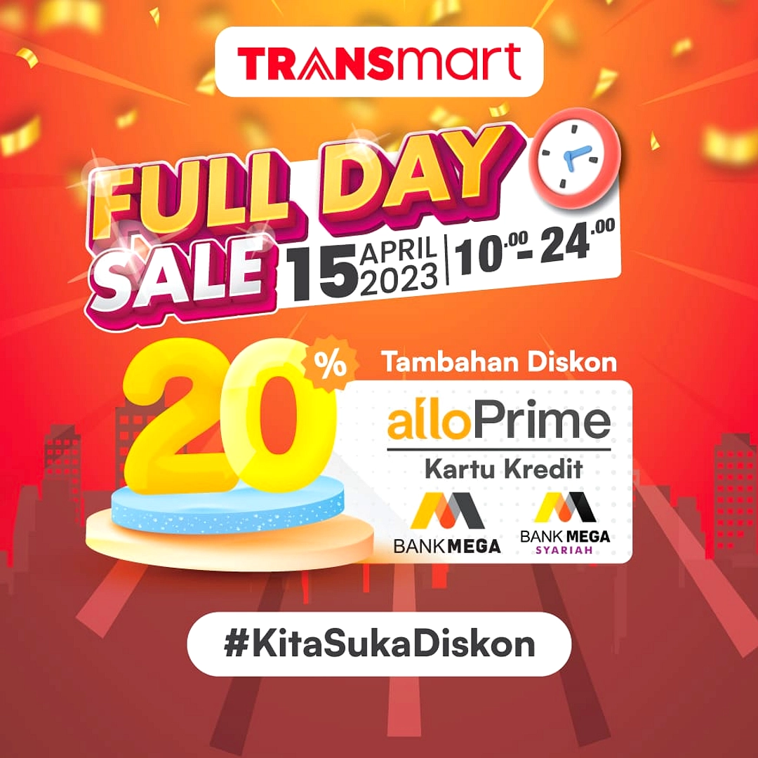 Transmart 26 April: Diskon Hingga 70% untuk Elektronik