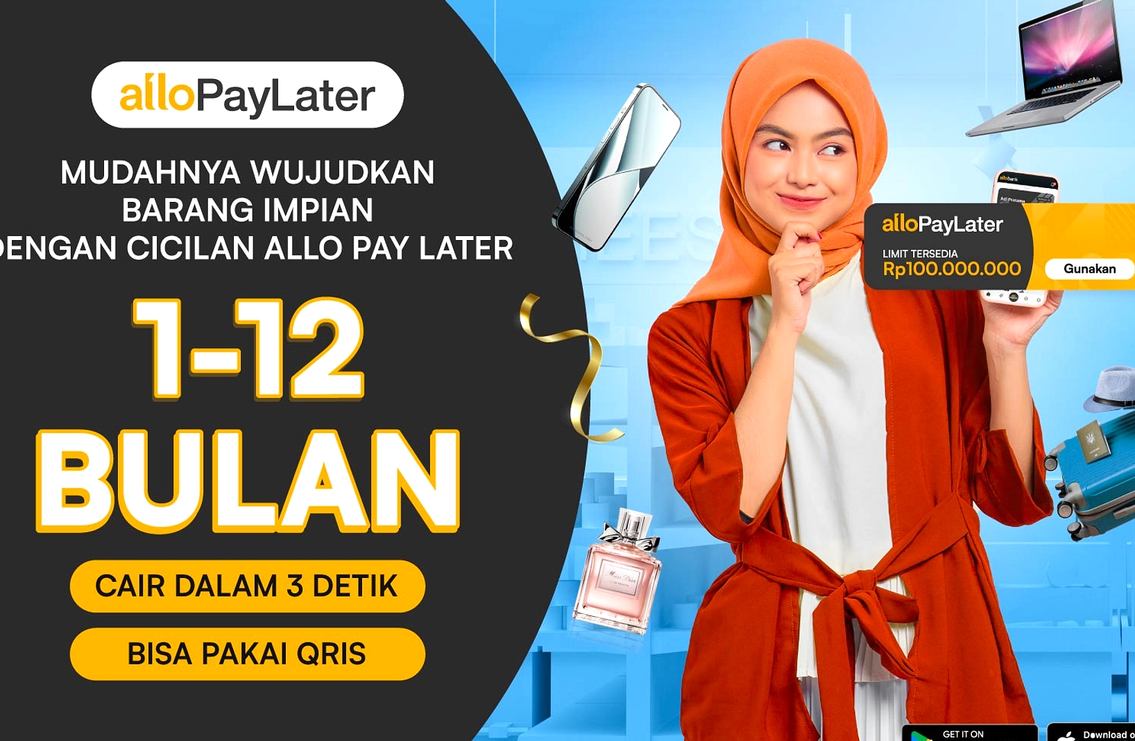 Transmart Diskon 20% & Cashback 5% lewat Allo Paylater