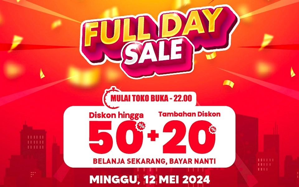 Transmart Full Day Sale, Diskon hingga 50%