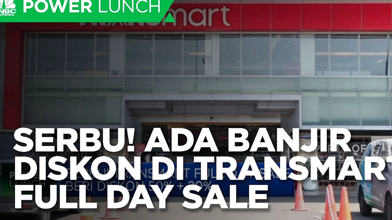 Transmart Full Day Sale: Diskon hingga 50% plus 20% ekstra