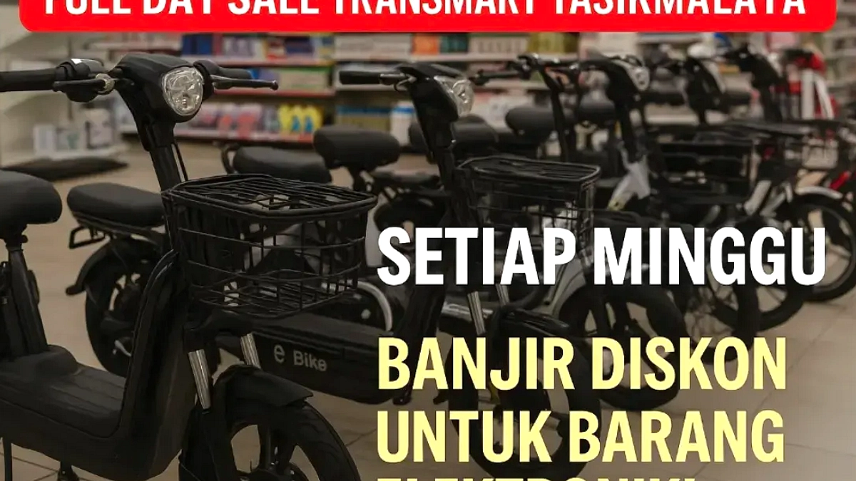 Transmart Full Day Sale: Diskon Sepeda hingga Rp1,03 Juta