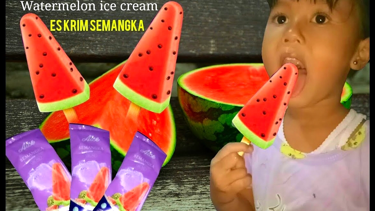 Trik Es Krim Semangka Beku Agar Creamy
