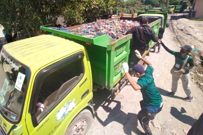 Truk Sampah Di Denpasar Meledak, Tidak Ada Korban Jiwa