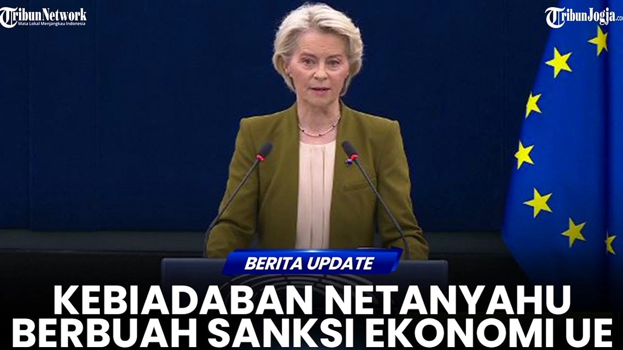Trump Tegaskan Tarif Tinggi ke EU, Von der Leyen Jawab