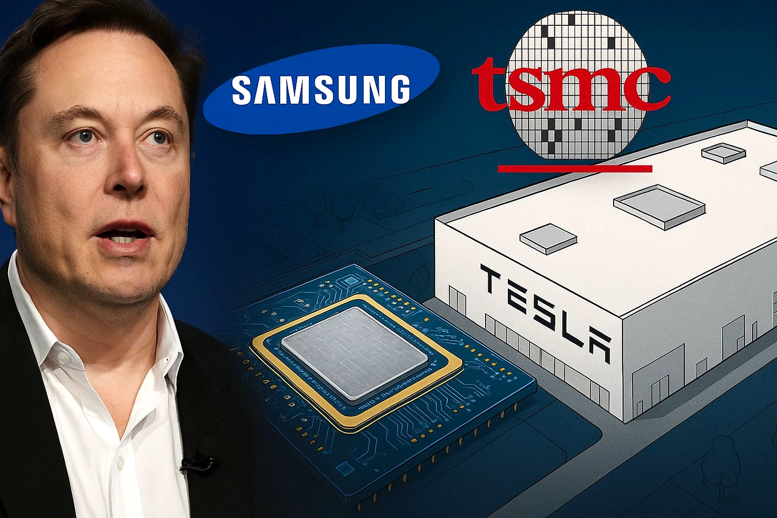 TSMC CEO C.C. Wei Sambut Elon Musk: 'Semoga Beruntung'