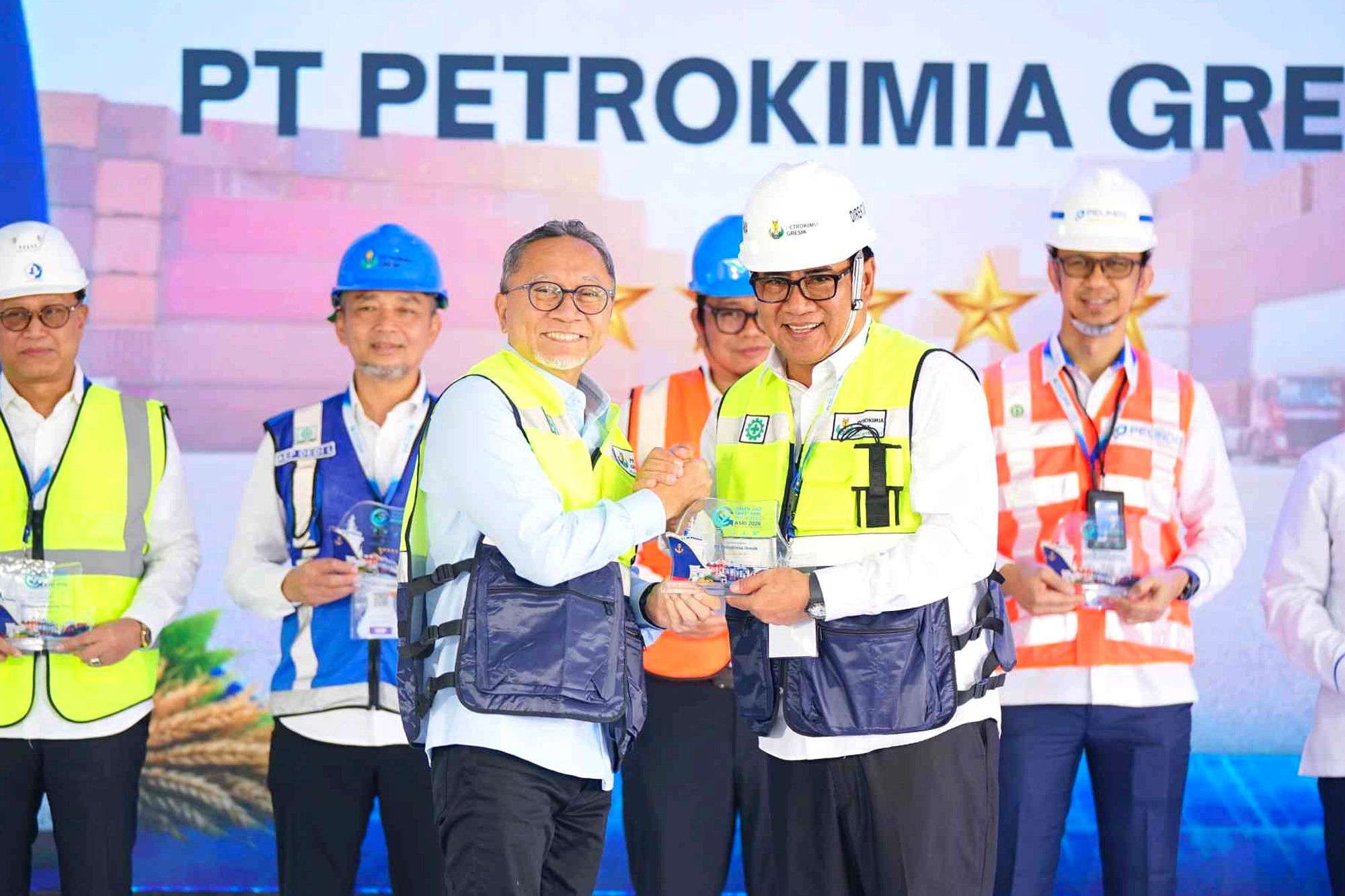 TUKS Petrokimia Gresik Raih Pelabuhan Terbaik Nasional